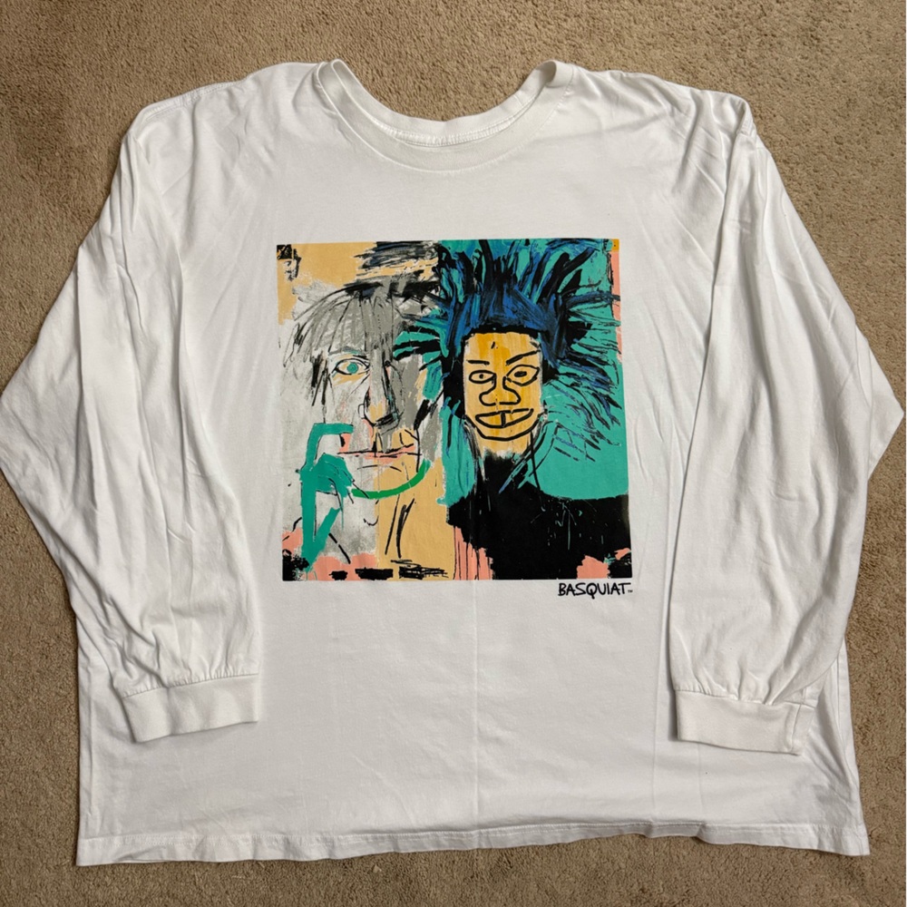 GAP x Jean-Michel Basquiat Graphic Long Sleeve Tee